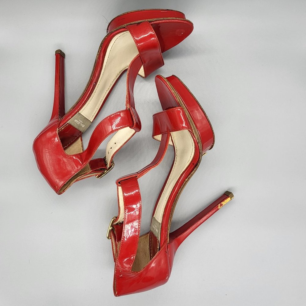 Baldan Patent Platform Sandals